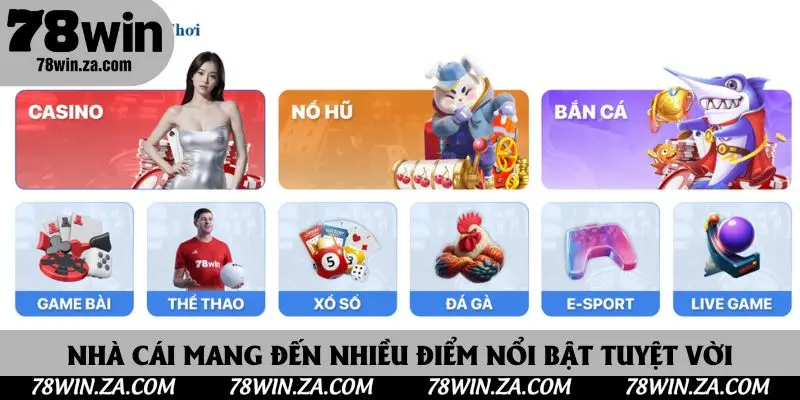 Đăng Ký 78win - Thủ Tục Tạo Tài Khoản Để Trải Nghiệm Cá Cược Hấp Dẫn 5 Nhà cái mang đến nhiều điểm nổi bật tuyệt vời