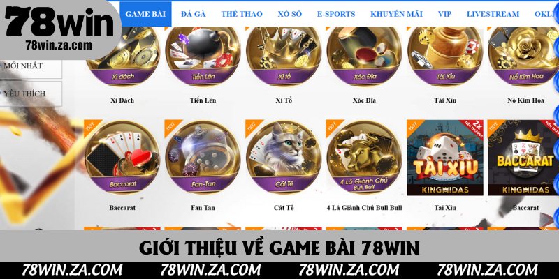 Giới thiệu về game bài 78Win